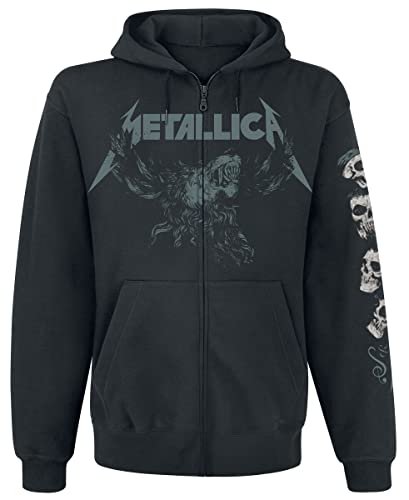 Metallica S&M2 - Skull Männer Kapuzenjacke schwarz XL 80% Baumwolle, 20% Polyester Band-Merch, Bands