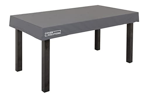 Abdeckhaube Tischplatte 225x100x15 cm, Schutzhülle, wasserfest, verschweißt, UV- und Wetterbeständig