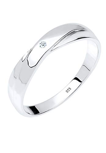 Diamore Ring Geschenkidee Diamant 0.02 ct. 925 Silber