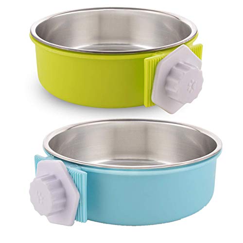 Hundenapf Höhenverstellbar Futterstation Hund Hundeschalen Und -schüsseln Große Hundenapf Hundenäpfe Für Mittlere Hunde Edelstahl Hundenäpfe 2pcs,l