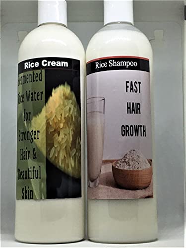 Reiscreme und Reis-Shampoo sind wundervolle Tonic für Haarausfall-Behandlung, Anti-Aging, Gesichtspflege-Heilung.