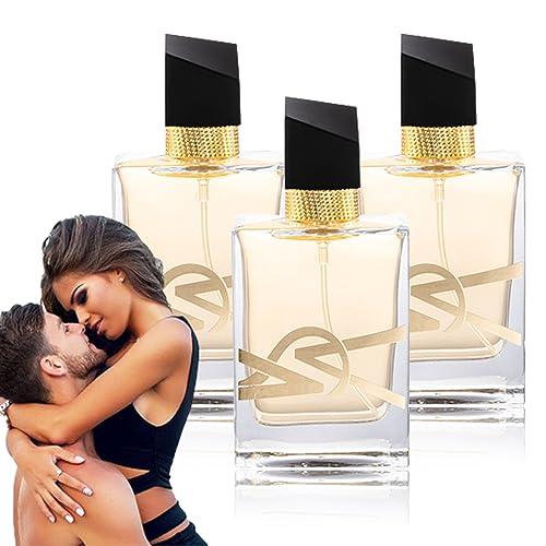 Flysmus VAS Dopamine Perfume, Flysmus Pheromone Perfume, Pheromone Attraction Perfume, Enhanced Scents Pheromone Perfume, Pheromone Perfume for Woman to Attract Men (3pcs)