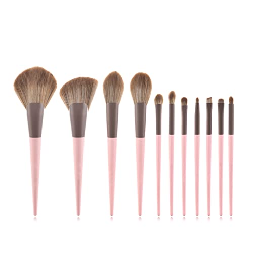 makeup pinsel set 11 stücke Make-up Pinsel Professionelle Rosa Griff Für Foundation Puder Make Up Schönheit Werkzeuge Weiche Borsten Make-up Pinsel multifunktionale make-up pinsel