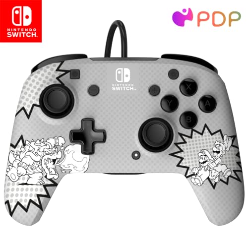 PDP Controller Remacth Comic Mario Switch (500-134-COMIC)