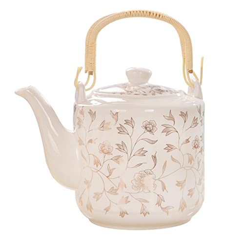 LTLWSH Keramik-Teekanne, 2000ml/3000ml Chinesische Porzellan für Heim und Büro, EIN Gutes Geschäft Geschenk,3L