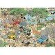 Jumbo Der Sturm & Die Safari 1000 Teile Puzzle Jumbo-19001