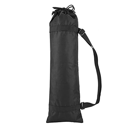 YUUGAA Kamerastativtasche, Transporttasche für Fotostativ, schwarz, faltbar, tragbar, für den Außenbereich, Oxford mit gepolstertem Gurt (55 cm)