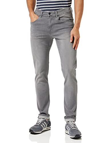 7 For All Mankind Herren Slimmy Tapered Slim Jeans, Grau (Grey OP), W30/L32 (Herstellergröße:30)