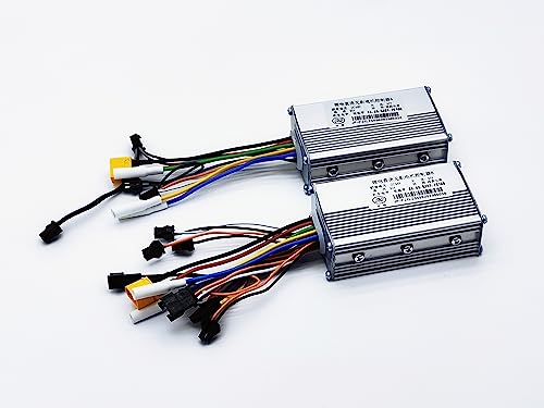 SPEDWHEL 48V 25A J&P Controller Alte Version für KUGOO G-Booster Elektroroller Quadratische LCD Anzeige Alte Art Zubehör (vorne und hinten)