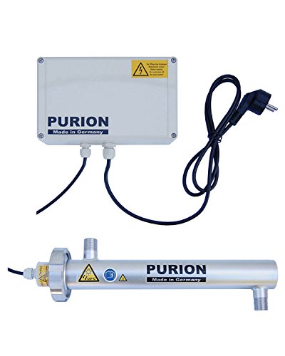 PURION 500 110-240V UV-Anlage Entkeimung Trinkwasser bis 400 l/h mit 10W