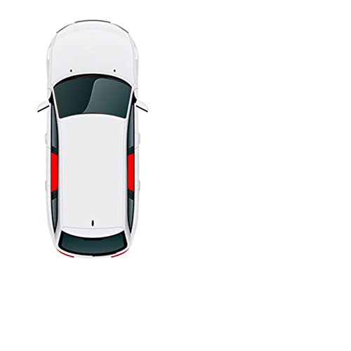 WXHBJ Für Range Rover Evoque 2015-2018. Magnetischer Auto-Sonnenschutz, UV-Schutz, Autovorhang, Autoseitenfenster, Sonnenblende, Sonnenschutz Datenschutz (Farbe : 2 Rear Doors)