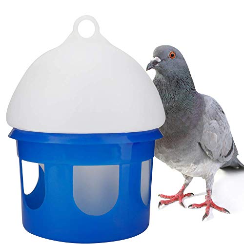 Yuuga Pigeon Feeder, automatischer Bird Pigeon Feeder Water Dispenser Waterer mit großer Kapazität(2L)