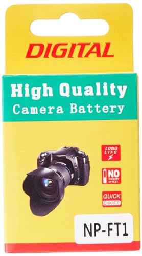 Amsahr Digitaler Ersatzakku für Kamera und Camcorder für Sony NP-FT1, Cyber Shot DSC-L1 (Verpackung kann variieren)