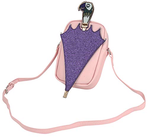 Disney Mary Poppins Glitter Umbrella Shaped Shoulder Bag With Shoulder Strap Schulranzen 30 centimeters Mehrfarbig (Pink)