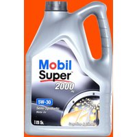 Mobil Super 2000 X1 5W-30 Engine Oil, 5L