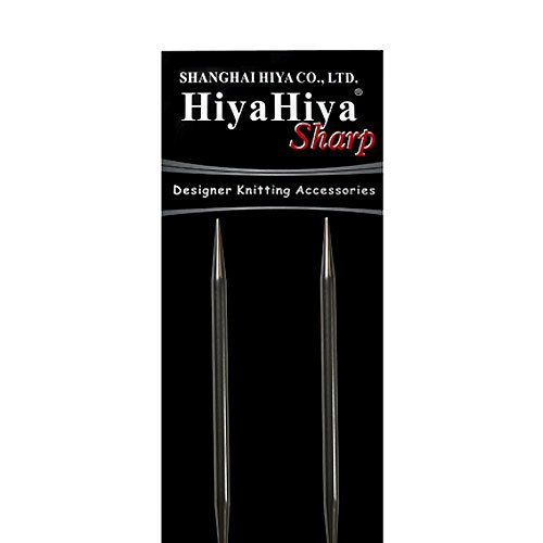 Hiya Hiya Circular 40-inch (101cm) Sharp Steel Knitting Needle; Size US 11 (8mm) HISSTCIR40-11 by HiyaHiya