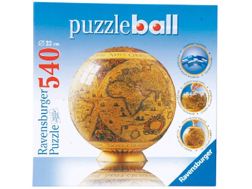 Ravensburger - Historische Weltkarte, 540 Teile Puzzleball
