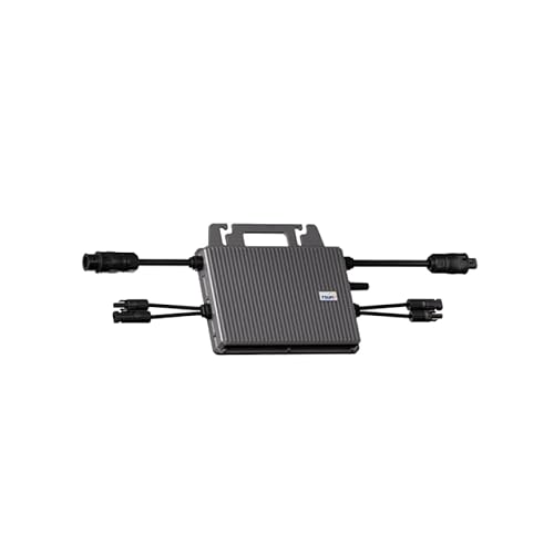TSUN MS800 Kompakter Mikro-Wechselrichter für 2 Solarmodule + WLAN im Lieferumfang enthalten + Überwachungsapp