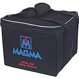 MAGMA Unisex-Erwachsene A10-364 Gepolsterte Tragetasche für Kochgeschirr-Sets und Zubehör, Schwarz, One