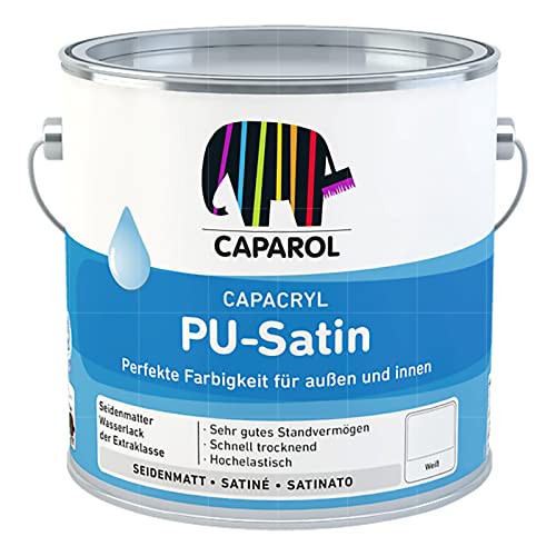Caparol Capacryl PU-Satin Weiß 2,5 Liter
