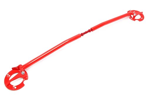 TA Technix Domstrebe verstellbar aus Stahl für die Vorderachse in der Farbe rot, eintragungsfrei, Art.-Nr. SDSBM391