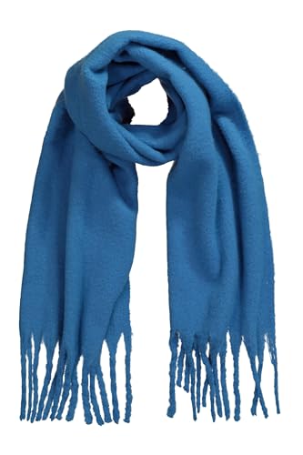 Grosse Grössen Schal, Damen, blau, Größe: One Size, Polyester, Ulla Popken