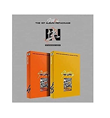 Stray Kids In Life 1st Album Repackage Normal Random Version CD + 72p Photobook + 2p Photocard + 1p Postcard + Message Photocard + Tracking Kpop Sealed