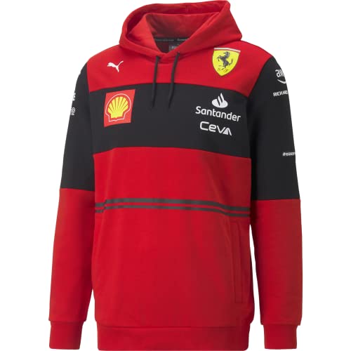 Scuderia Ferrari - Offizielle Formel 1 Merchandise 2022 Kollektion - 2022 Team Kapuzenpulli - Rot - Größe: XL
