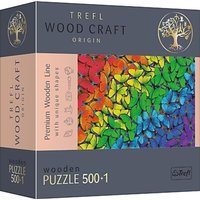 Trefl Holzpuzzle - Rainbow Butterflies 501 Teile Puzzle Trefl-20159