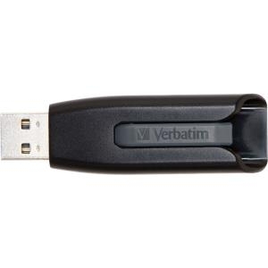Verbatim Store n Go V3 - USB-Flash-Laufwerk - 64GB - USB3.0 - Black Gray (49174)