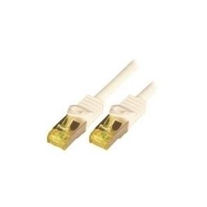 Mcab CAT7 S-FTP-PIMF-LSZH-15.0M-WHI Ethernet-Kabel (15 m) weiß