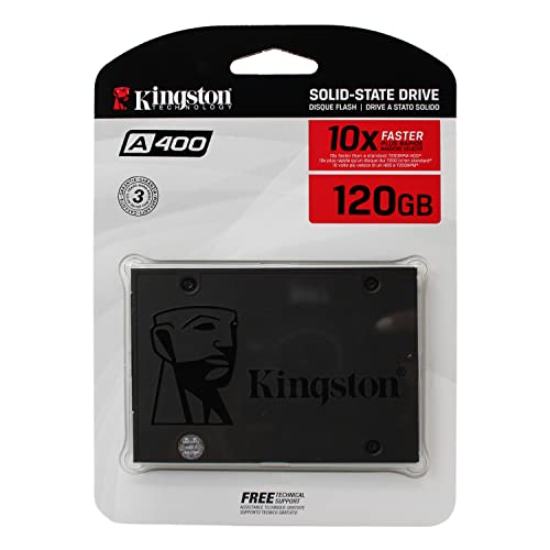 120GB Kingston A400 SSD - 2,5" SSD
