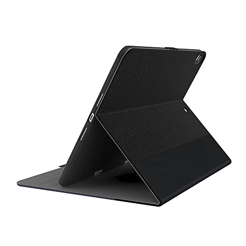 Cygnett TekView Slim Case für iPad 10.2 Zoll (2019) mit Apple Pencil Ständer Grau/Schwarz