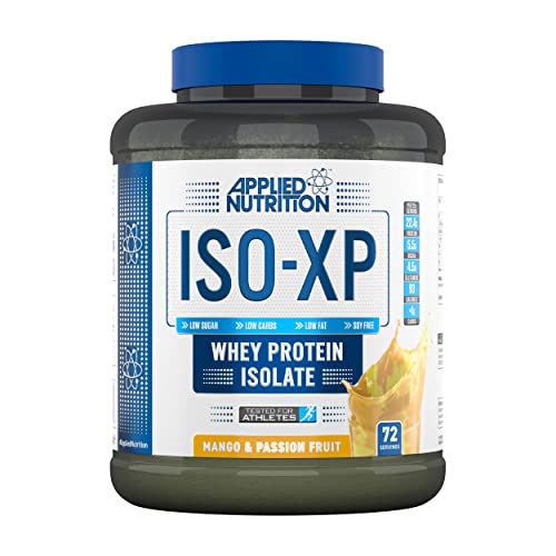 Applied Nutrition ISO XP Whey Isolate - Molkenprotein-Isolatpulver ISO-XP, Mango & Passions Frucht - 2000g