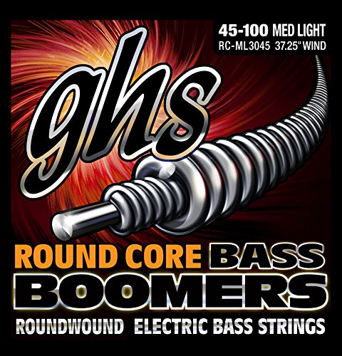 ghs 3045 RC ML Round Core Bass Boomers String Medium Light