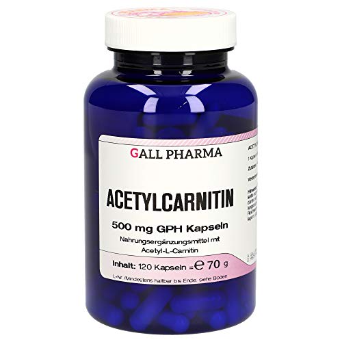 Acetylcarnitin 500 mg GPH Kapseln (120)