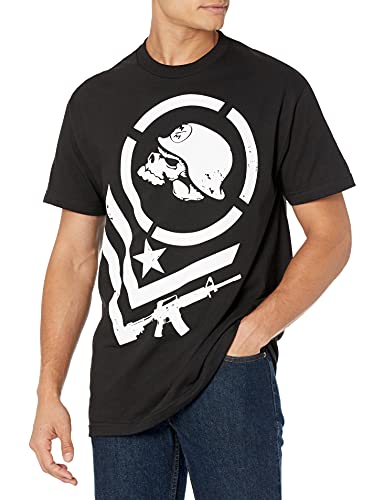 Metal Mulisha Herren Re-Load Tee Black T-Shirt, Schwarz, XL