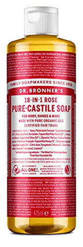 DR Bronners Liquid soap roos