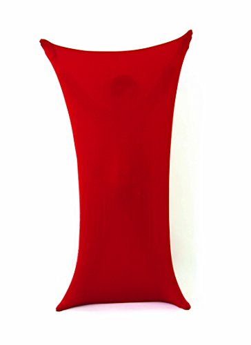 FLIXI Tanzsack in Größe XL - ab 12 Jahre - dehnbarer und luftdurchlässiger Stoff - besonders Hautverträglich - Tanzanzug - in Rot