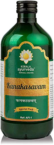Glamouröser Hub Kerala Ayurveda Kanakasavam 435 ml (Verpackung kann variieren)