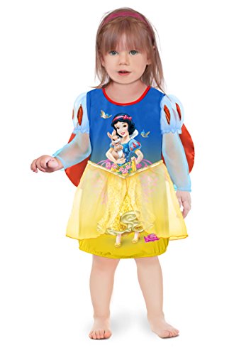 Ciao Hello 11242.18-24 Disney Prinzessin Schneewittchen Baby Kleid mit Umhang, blau/gelb, 18-24 Monate