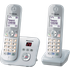 PAN KX-TG6822GS - DECT-Telefon, mit Anrufbeantworter, 2 Handsets