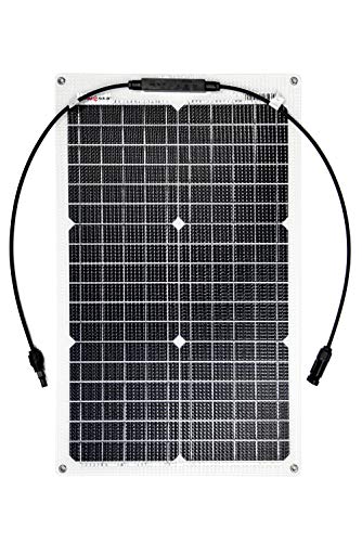 Enjoy Solar ETFE Marine 30W 12V Semiflexibles Solarpanel Solarmodul Photovoltaikmodul mit PERC Technologie, ideal für Wohnmobil, Yacht und Boot