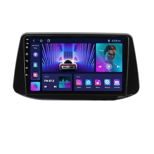Android 12 9 Zoll Touchscreen Multimedia Player Autoradio Für Hyundai I30 2018 Mit Wireless CarPlay Android Auto Unterstützt GPS/WiFi/HiFi/Bluetooth/RDS/SWC/Mirror Link + Rückfahrkamera (Size : M150S