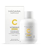 MÁDARA Organic Skincare | Vitamin C Intense Glow Konzentrat - 30ml, Glow-Boosting, Brightening, Dermatologisch getestet, Vegan, Ecocert zertifiziert, Recycelbare Verpackung.