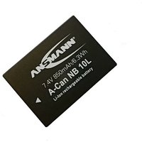 Ansmann A-Can NB 10 L - Kamerabatterie Li-Ion 850 mAh - für Canon PowerShot G1 X, G15, SX40 HS, SX50 HS, SX60 HS (1400-0024)