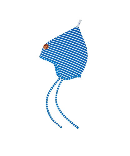 FINKID Jersey Zipfelmütze POPILI Gr. 46 Blue Offwhite (U15816)