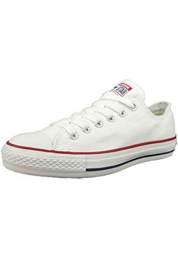 Converse Unisex-Erwachsene Chuck Taylor All Star-Ox Low-Top Sneakers, Weiß (Optical White), 36 EU