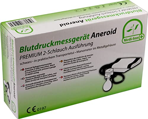 Blutdruckmessgerät Aneroid 2-Schlauch Medi-Inn Farbe: schwarz