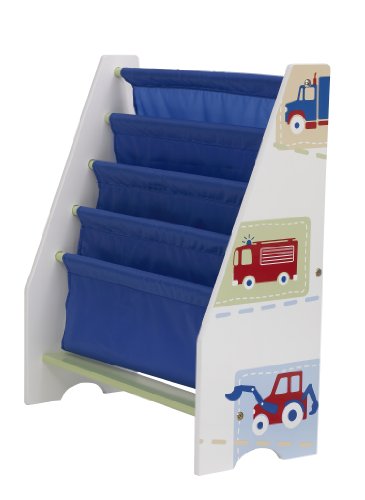 Fahrzeuge - Hängefach-Bücherregal für Kinder - Büchergestell für das Kinderzimmer